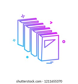 Education icon design vector