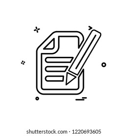 Education icon design vector
