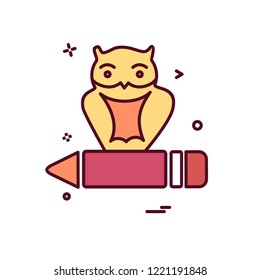 Education icon design vector