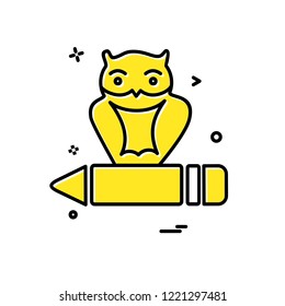 Education icon design vector