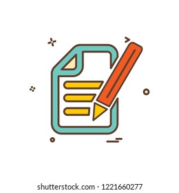 Education icon design vector