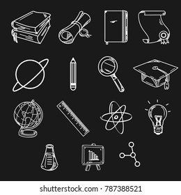 Education icon designed in vector format.