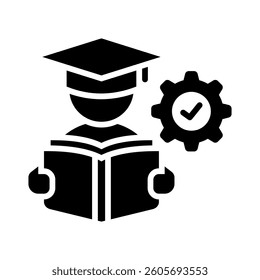 Education Icon Element for Design