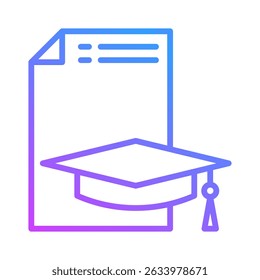 Elemento de icono de Educación para diseño