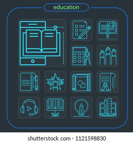 education, icon, line icon, education icon