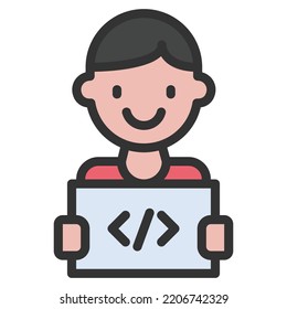 ilustración vectorial de línea de icono de educación