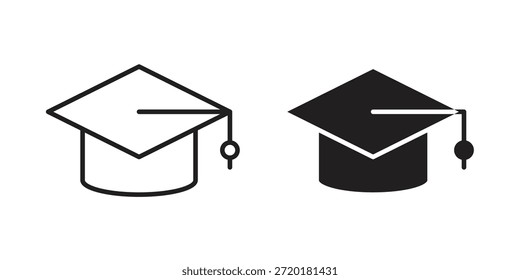 Icono de Educación en diseño de línea. Sencillo Vector de iconos