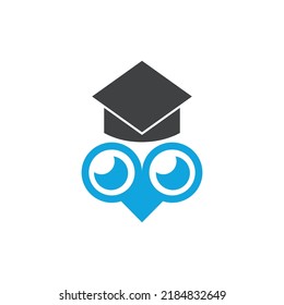 vector de diseño de logotipo de icono educativo