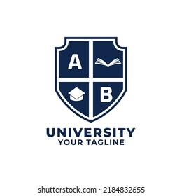 vector de diseño de logotipo de icono educativo