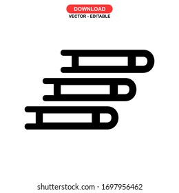 education icon or logo isolated sign symbol vector illustration - high quality black style vector icons
