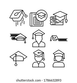 Education icon or logo isolated sign symbol vector illustration - Collection of high quality black style vector icons
