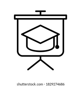 Education icon or logo isolated sign symbol vector illustration - high quality black style vector icons

