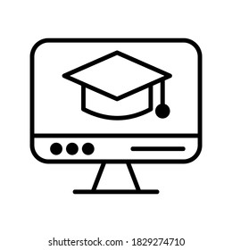 Education icon or logo isolated sign symbol vector illustration - high quality black style vector icons
