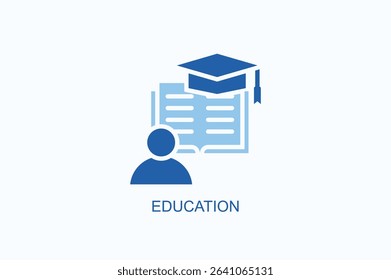 Education Icon Or Logo Isolated Vector Illustration