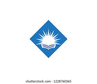 Education icon logo template vector