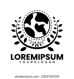 education icon logo template vector
