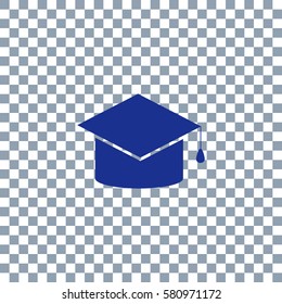 Education icon on transparent background