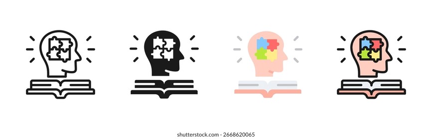 Education Icon Pack In Multiple Styles