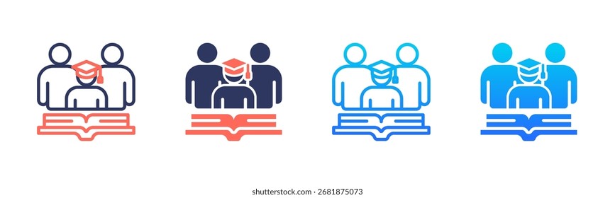 Education Icon Pack In Multiple Styles