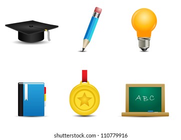 Education Icon Set