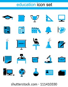 education icon set