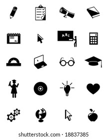 education icon set