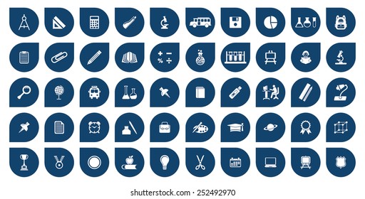 education icon set