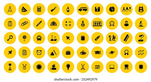 education icon set