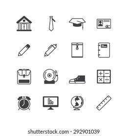 Education Icon set