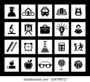 Education Icon Set