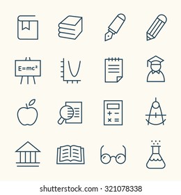 Education Icon Set