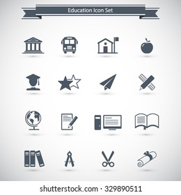 Education Icon set