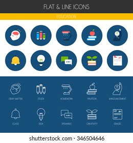 Education Icon Set