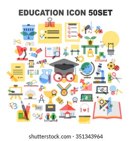 Education Icon Set