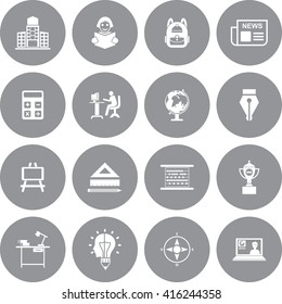 Education icon Set