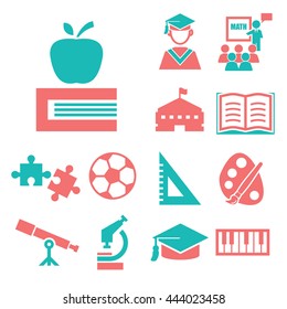 education icon set