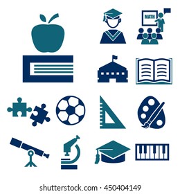 education icon set