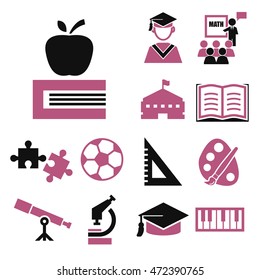 education icon set