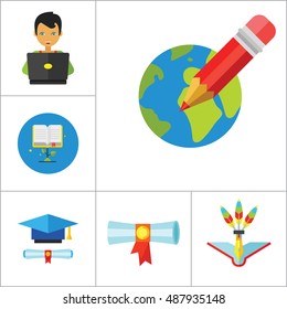 Education Icon Set