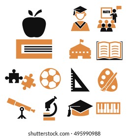 education icon set