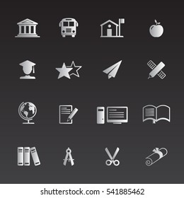 Education Icon set