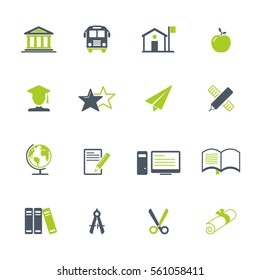 Education Icon set