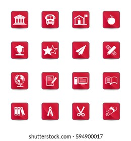 Education Icon set