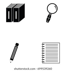 education icon set