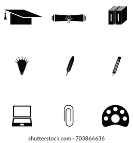 education icon set