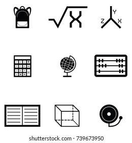 education icon set