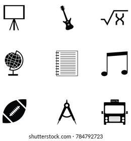 education icon set