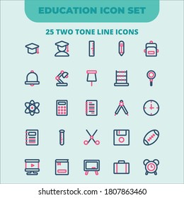 Education Icon Set, education elements, education icon pack, back to school, school icon set,  school icon pack