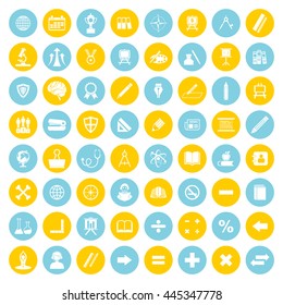 Education Icon Set. Eps-10.