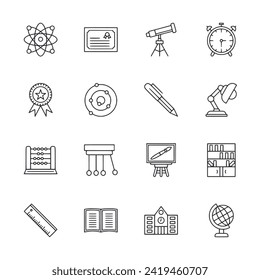 icono de educación aislado en blanco